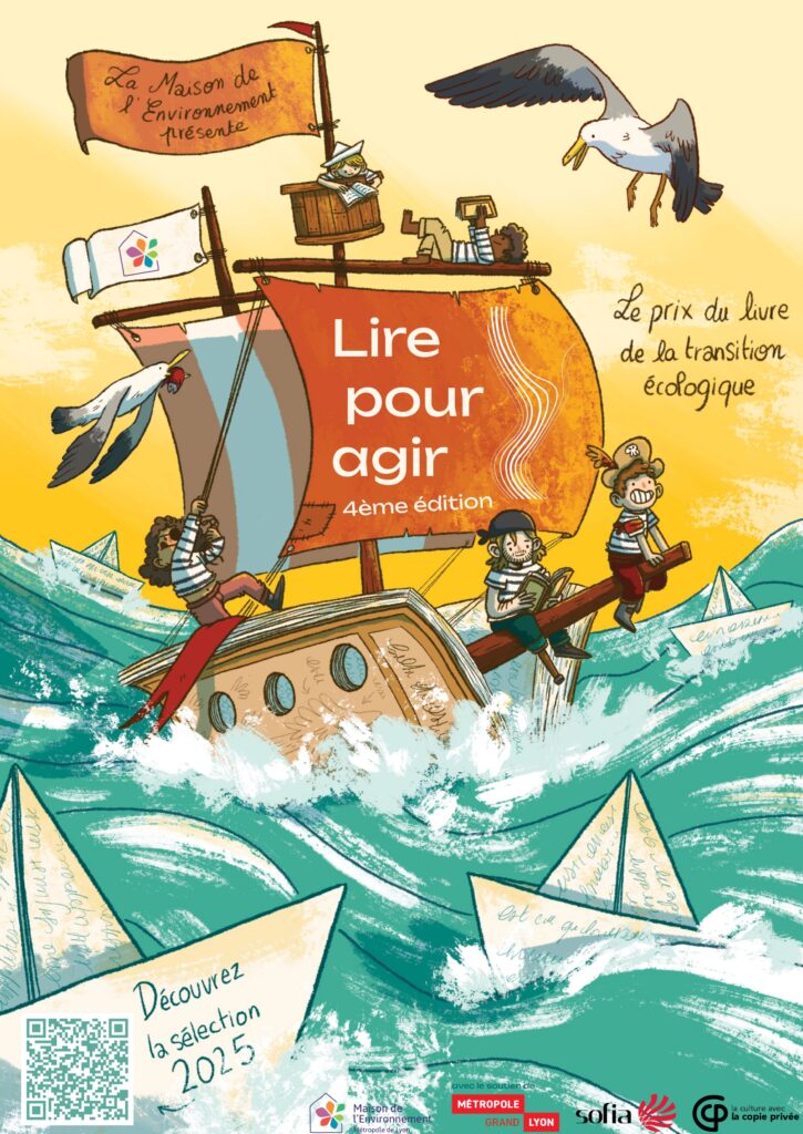 Affiche prix Lire pour agir 2025